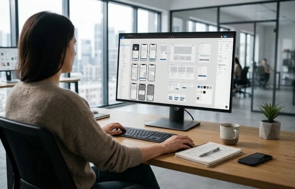 UI UX design services for intuitive, user-friendly digital experiences by zensol tech